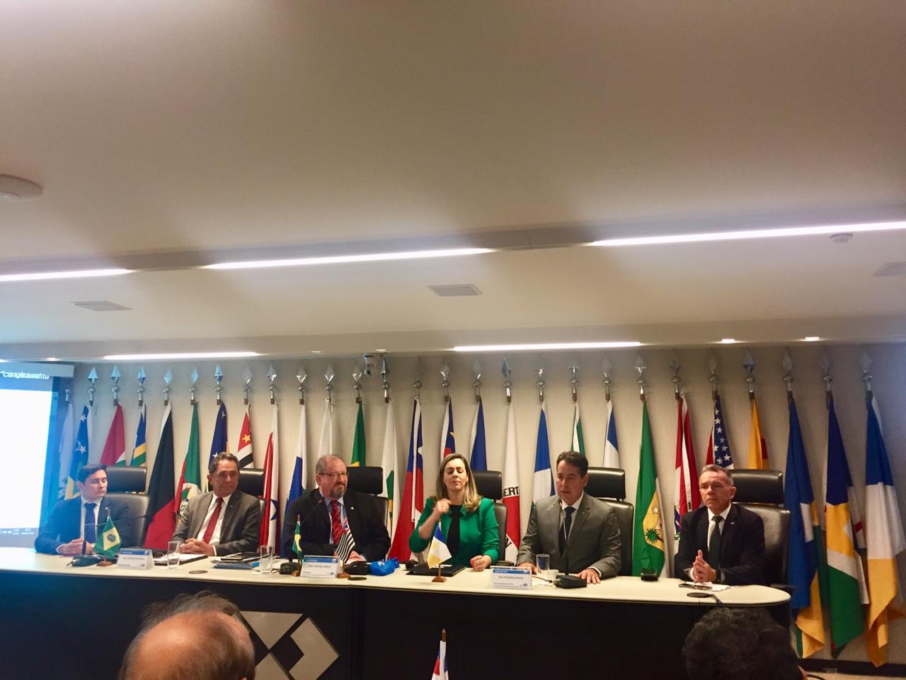 Adm. Rogério Cristino participa de plenária do CFA